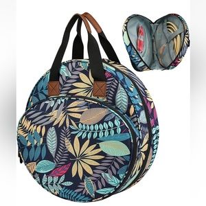 Oxford Cloth Crochet Hook Case Empty  , Portable Travel Embroidery